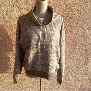 PINK Victoria secret grey sweatshirt marble gold size medium